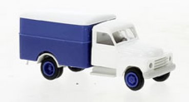 1/87 Brekina Hanomag L 28 mit Koffer weiß/blau 37148