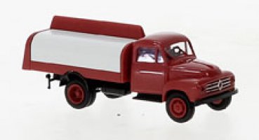 1/87 Brekina Borgward B1500 mit Getränkeaufbau rot/schwarz 38034