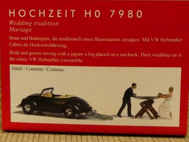 1/87 Busch Zubehör Hochzeit 7980