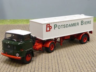 1/87 Brekina IFA W50 Potsdamer Biere Biertank-Sattelzug 71219