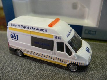 1/87 Rietze Ford Transit 2000 Ambulancia Spanien SP 51063