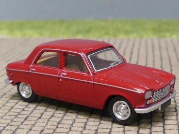 1/87 SAI Peugeot 204 berline 1968 rubis rot 6254