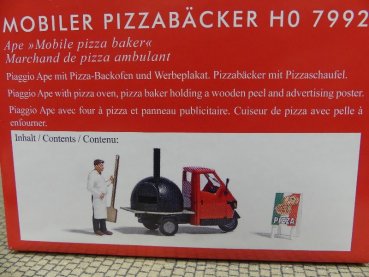 1/87 Busch Bausatz Mobiler Pizzabäcker 7992