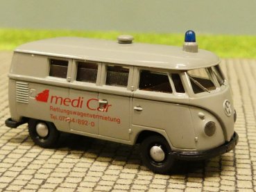 1/87 Brekina # 0219-2 VW T1 b medi Car mit VW Zeichen