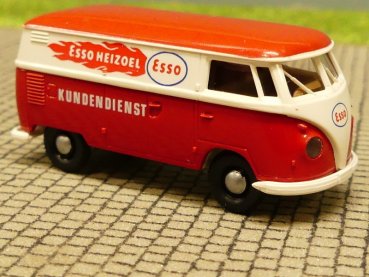 1/87 Brekina # 0201 VW T1 b Esso Heizoel Kundendienst Kasten 3254