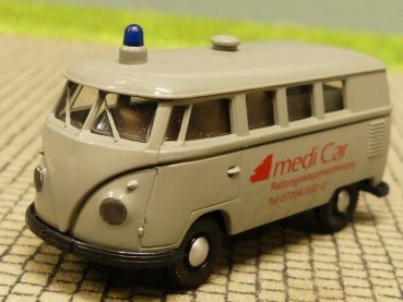 1/87 Brekina # 0219-1 VW T1 b medi Car ohne VW Zeichen