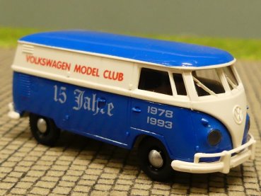 1/87 Brekina # 0263 VW T1 b 15 Jahre Volkswagen Modell Club