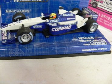 1/43 Minichamps Williams F1 BMW FW23 R. Schumacher 2001 400010125