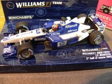 1/43 Minichamps Williams F1 BMW FW24 J.P. Montoya 2/2002 400020106