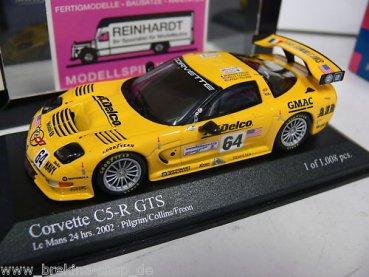 1/43 Minichamps Corvette C5-R GTS Le Mans 24 hrs 02 #64 400021464