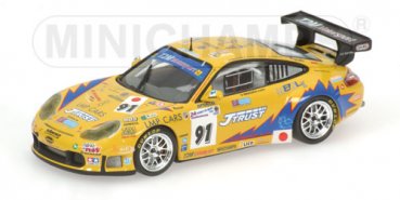 1/43 Minichamps Porsche 911 GT3 RS 24h Le Mans 2006 #91