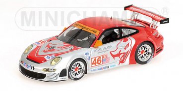 1/43 Minichamps Porsche 911 GT3 RSR Flying Lizard 12h Sebring 2008 #46