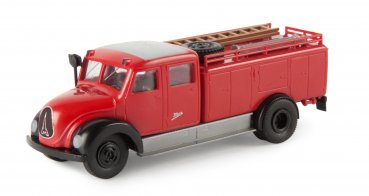 1/87 Brekina Magirus Mercur TLF 16 Fw schwarze Kotflügel 42244