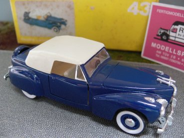 1/43 Rio Lincoln Continental 1941 blau/ dach weiß 43