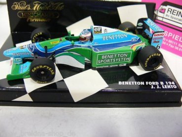 1/43 Minichamps Benetton Ford B 194 J. J. Lehto 1994 #6 SONDERPREIS 19,99 € 430 940006