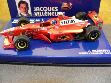 1/43 Minichamps Williams FW 20 Mecachrome J.Villeneuve 1997 #1