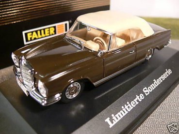 1/43 Faller Mercedes-Benz 220 SE Coupe braun/beige 4312