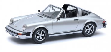 1/18 Schuco Porsche 911 Targa silber 450029800