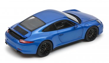 1/18 Schuco Porsche GTS Coupe blau 450039700