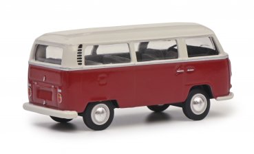 1/64 Schuco VW T2 Bus rot/weiß 45 203 0300