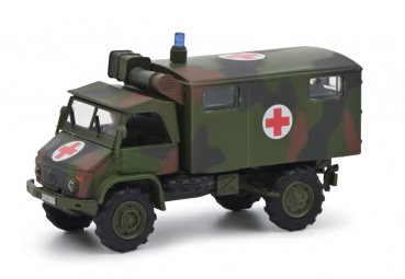 1/87 Schuco Unimog S404 Rotes Kreuz tarnfarben 452667000