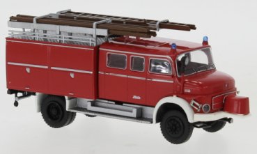 1/87 Brekina MB LAF 1113 LF 16 rot/weiss Feuerwehr mit Vorbaupumpe 47141