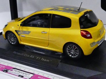 1/18 Norev Renault Clio RS F1 Team 2007 Sirius Yellow 185236