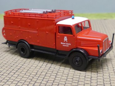 1/87 Brekina IFA S 4000 Feuerwehr Messe Leipzig Interschutz Sondermodell