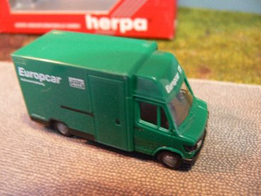 1/87 Herpa MB 207 Kasten Europcar interrent 042673