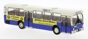 1/87 Brekina MB O 305 HSB Opel Pfotzer Heidelberg 50801