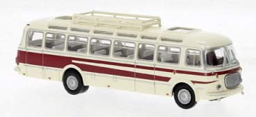 1/87 Brekina Skoda 706 RTO Lux hellbeige/dunkelrot 58235