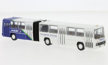 1/87 Brekina Ikarus 280.02 Gelenkbus Malev weiß/blaue Version 59712