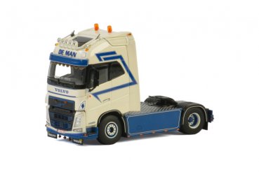 1/50 WSI Volvo FH4 Globetrotter XL 2-Achs ZM De Man Transport 01-2385