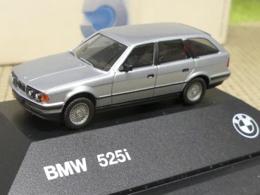 1/87 Herpa BMW 525i Touring eissilber PC Box