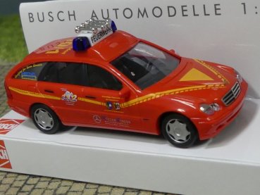 1/87 Busch MB C-Klasse T Feuerwehr Florian Memmelsdorf 49170