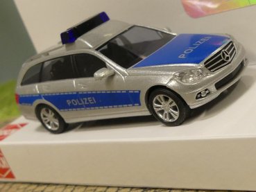 1/87 Busch MB C-Klasse T Polizei 43661