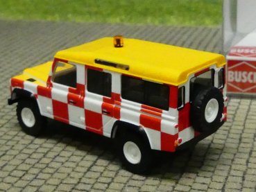 1/87 Busch Land Rover Defender Flughafen England SONDERPREIS 11.82 STATT 21.99 €