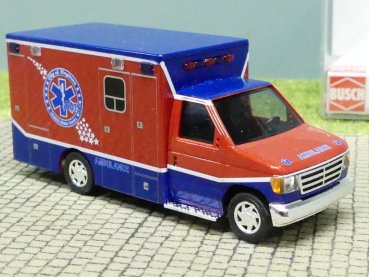 1/87 Busch Ford E-350 Raytown Ambulance 41840 SONDERPREIS 15.72 STATT 23.99 €