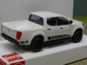 1/87 Busch Nissan Navara N-Gard weiß 53712