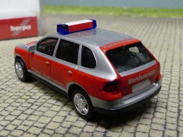 1/87 Herpa Porsche Cayenne Porsche Werkfeuerwehr 048149