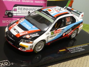 1/43 IXO Mitsubishi Lancer EVO 9 #147 Rally Portugal 2009 RAM361