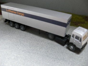 1/87 Roskopf MB 1628 Sattelauflieger Lufthansa Cargo 550