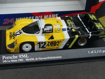 1/43 Minichamps Porsche 956L 24h Le Mans 1983 #12 430 836512