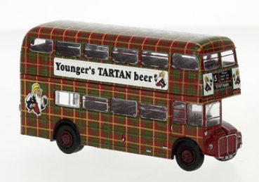 1/87 Brekina AEC Routemaster Younger's Tartan Beer 61107