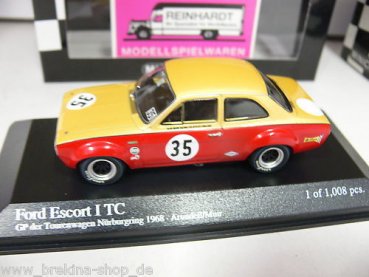 1/43 Minichamps Ford Escort I TC GP Nürburgring '68 #35 400688135