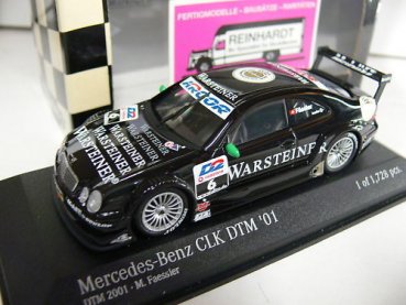 1/43 Minichamps MB CLK DTM 2001 M.Fässler #6 Warsteiner 400013106