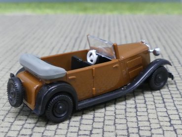 1/87 Brekina Wanderer Cabrio braun / Kotflügel schwarz