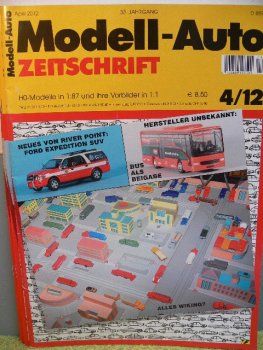 Modell Auto Zeitschrift MAZ 2012/4 April