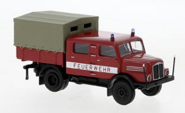 1/87 Brekina IFA S 4000-1 Bautruppwagen Feuerwehr 3. Version 71764