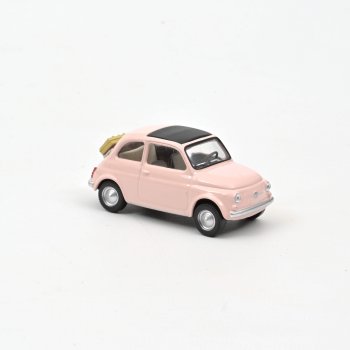 1/43 Norev Fiat 500 rosa Jet Car